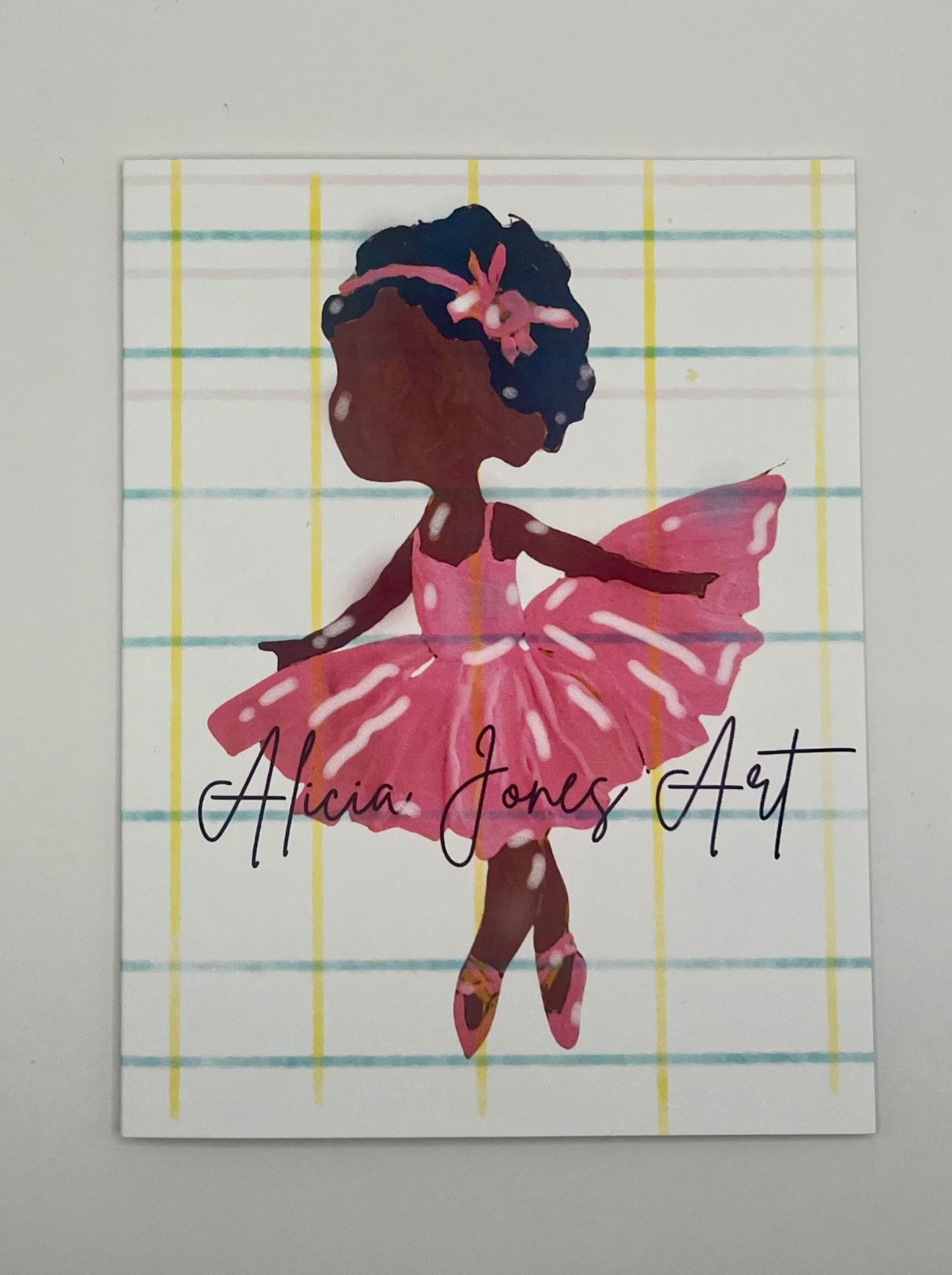 Little Ballerina Notecard