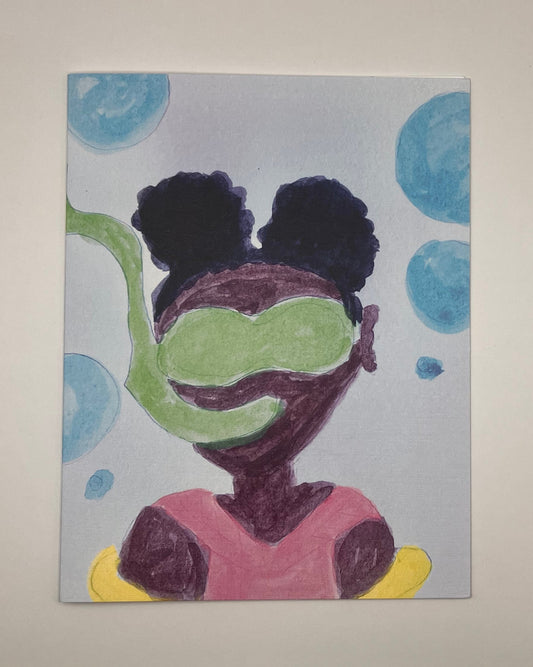 Juneteenth Summer Snorkel Notecard