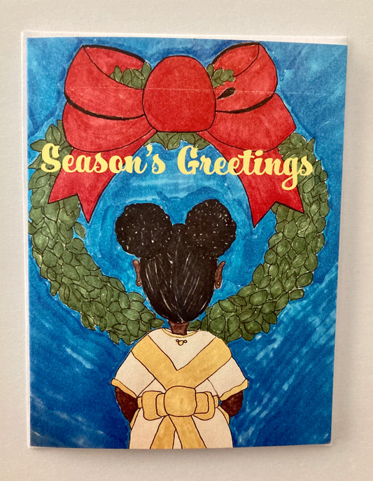 Christmas Wreath Notecard